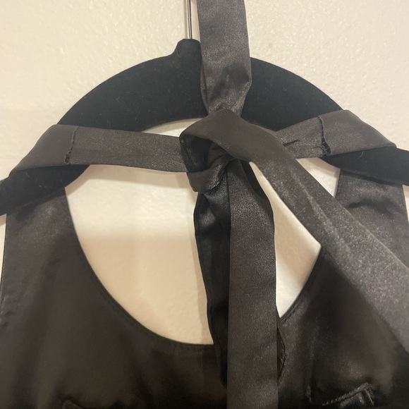 Cache Size 6 Black and White Sequined Dress - Picture 4 of 6